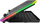 Bazë ftohëse për laptop Esperanza RGB GALERNE EGC109, me ventilator, drita RGB, e zezë