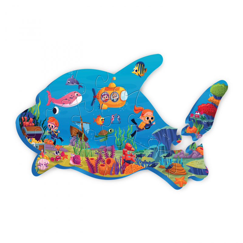 Puzzle shkumë Puedo Mega Foam, pjesë të mëdha, edukativ për fëmijë, shumëngjyrësh