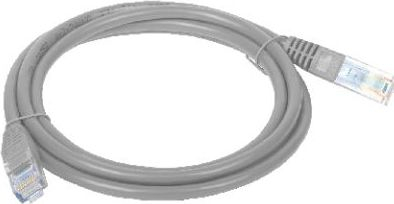 Kabllo rrjeti Alantec Patch-cord S/FTP Cat.6A, 3m, LSOH, gri
