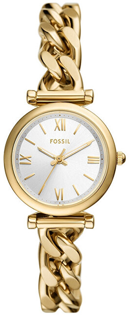 Ora Fossil Carlie ES5329 për femra, kuarc, e artë