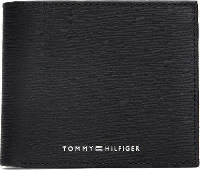 Kuletë lëkure për meshkuj Tommy Hilfiger, e zezë