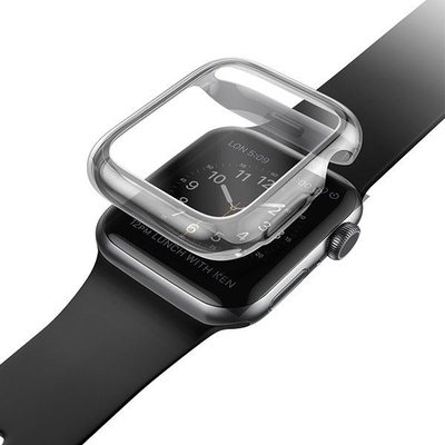 Mbrojtëse ore Uniq Garde për Apple Watch Series 4 5 40mm, gri e tymt