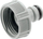 Lidhës rubineti Gardena Tap Connector G1", plastik, portokalli