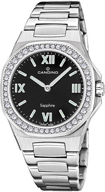 Orë dore për femra Candino Lady Elegance C4753/5, e argjendtë
