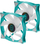 Ventilator kase Iceberg Thermal IceGALE ARGB, 140mm, set me 2 copë, ngjyrë teal