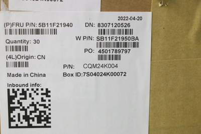 Bateri për laptop Lenovo, 42Wh, 3 cell, Lithium ion, e zezë