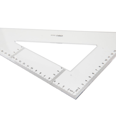Trekëndësh këndmatës DELI 33cm 6435 1/24