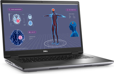 Laptop Dell Precision 7780, 17.3", i7 13850HX, 32GB RAM, 1TB SSD, RTX 2000 8GB, i zi