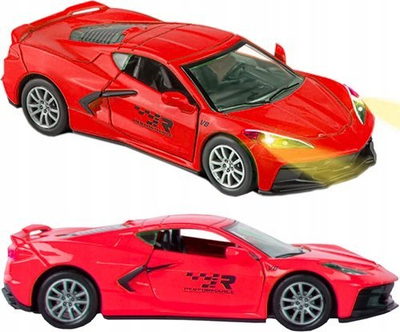 Makinë lodër sportive Trifox Die Cast, metal, me drita edhe zëra, shumëngjyrëshe