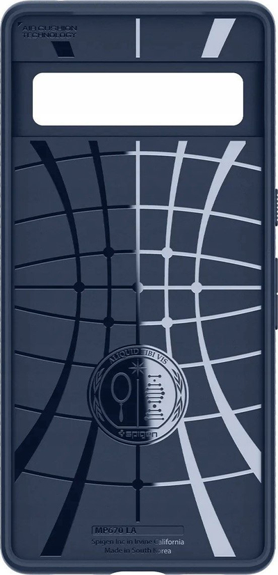 Mbrojtëse telefoni Spigen Liquid Air, për Google Pixel 7 Pro, TPU, blu e errët