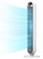 Ventilator kolonë Dreo Tower Fan Max S IOT, 108 cm, WiFi, i bardhë