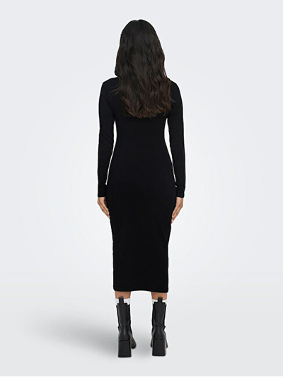 Fustan ONLY ONLINA Standard Fit 15302675 Black/Cross