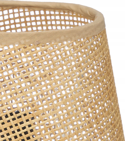 Lampë nate Giftdecor Bedside Boho Natural, 32 cm, bezhë
