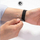 Rrip ore inteligjente Mercury Mesh për Apple Watch 38/40/41 mm, çelik inox, me magnet, i zi