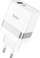 Karikues muri Hoco N21 Topspeed, PD 30W, me 2 porta USB Type C dhe USB A, i bardhë