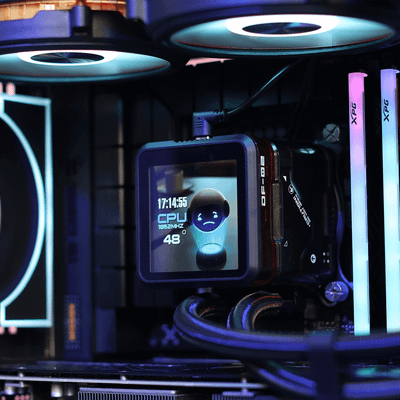 Ftohës Darkflash DE240 AIO Liquid Cooler, 240mm, i zi
