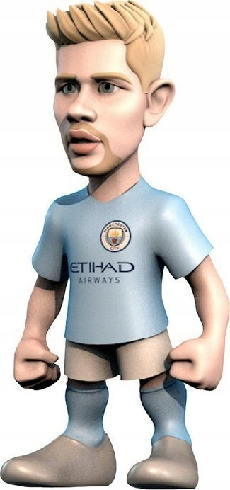 Figurinë Minix Manchester City De Bruyne, 12 cm, PVC, shumëngjyrëshe
