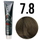 Ngjyrë për flokë Inebrya 7/8, bionde mat, 100 ml