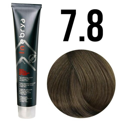 Ngjyrë për flokë Inebrya 7/8, bionde mat, 100 ml