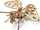 Puzzle druri 3D Nice-idea.pl Bee, model për zbukurim, për ta montu vetë, ngjyrë druri natyrale