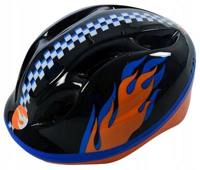 Helmetë biçiklete për kalamaj Hot Wheels, 52-56 cm, 220 g, shumëngjyrëshe