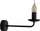 Applikator muri TK Lighting Limal 4611, bazë E14, 40W, i zi