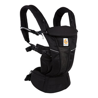 Nositëse bebe Ergobaby Omni Breeze, SoftFlex Mesh, ergonomike, e zezë