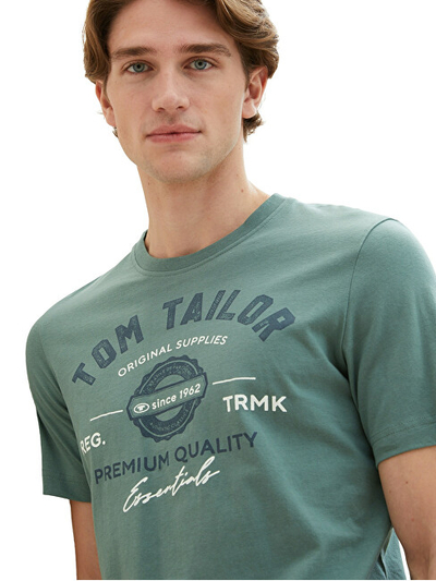 Maicё Tom Tailor Regular Fit, e gjelbёr