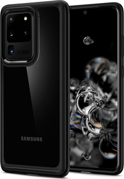 Mbrojtëse Ultra Hybrid për Galaxy S20 Ultra, e zezë mat