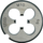 Filierë rrethore Toya Narex M18 24650, hap 2.5 mm, çelik