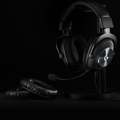 Kufje LOGITECH G PRO X 7.1, USB/3.5 mm, të zeza