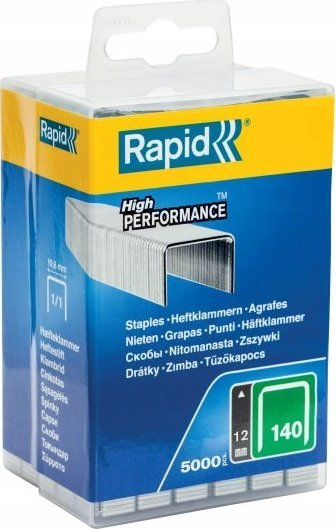 Spona Rapid No. 140 Flatwire, 12mm, të galvanizume