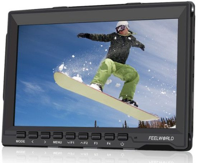 Монитор за камера Feelworld FW759, 7", HDMI, 4K, црн