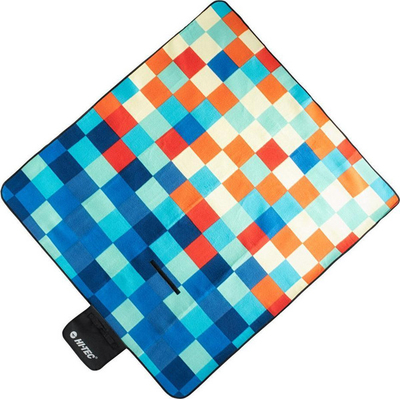 Batanije pikniku Hi-Tec Battani, 150x180cm, e kaltër/e portokalltë