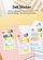 Postit DELI për ndarje index a64002 1/48