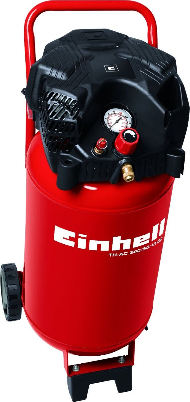 Kompresor ajri Einhell TC-AC 240/50/10 OF, 50L, pa vaj, i kuq