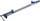 Shtrëngues T-Bar Irwin Record 136/6, 1200mm, metalik