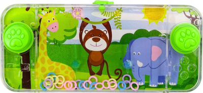 Loja me ujë Safari Water Game Dexterity Console, unaza me ujë, dore, e gjelbër