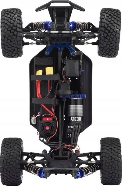Makinë me telekomandë Reely Raptor 6S, 1:8, motor brushless 6S, 4x4, gri