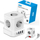 Shpërndarës energjie Newell GaN Power Cube 9‑në‑1, 5x AC, USB A dhe USB C, 1.5m, i bardhë
