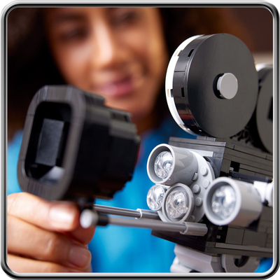 Set LEGO Disney Tribute Camera, model për me mbajt në koleksion, për fansat e Disney-t, shumëngjyrësh
