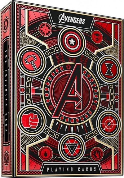 Karta Avengers Bicycle, të kuqe
