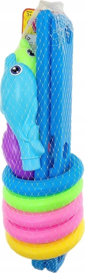 Loja me unaza Bigtoys Serso Fish Game BGR0046, plastike, 5 peshq, me ngjyra