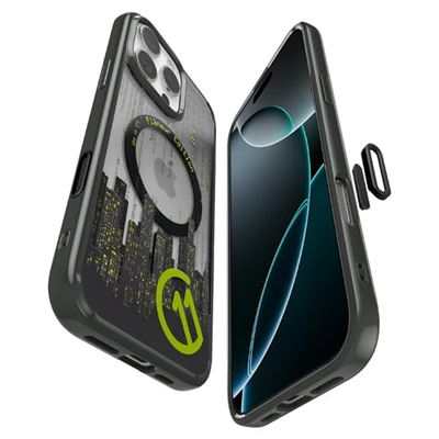 Kapak telefoni Spigen Ultra Hybrid C11 Flâneur, për iPhone 16 Pro Max, transparent