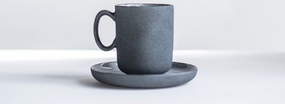 Filxhan espresso Verlo TIME, 90 ml, porcelan, i zi