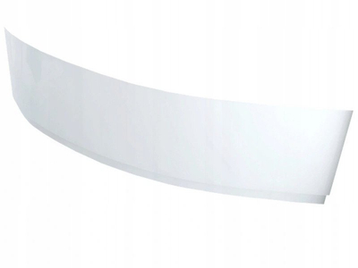 Mbulesë vaska Cornea 140 x 80 cm, plastike, e bardhë