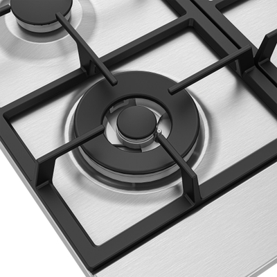 Plitë gazi Beko HIAW64225SXE, 60 cm, 4 vende gatimi, çelik inox