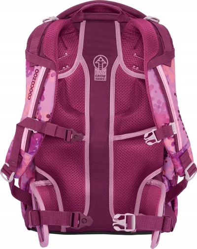 Çantë shpine për shkollë Coocazoo Mate Cherry Blossom, 30L, ergonomike, rozë vjollcë