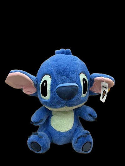 Lodër pelushi BOOMCHACHA Stitch, 30cm, e kaltër