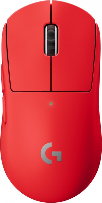 Maus Logitech G Pro X Superlight (910-006784), i kuq, II